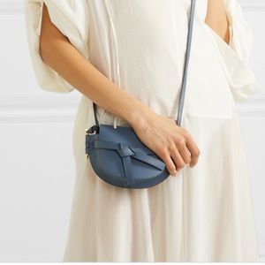 Loewe Mini Gate Bag in Soft Grained Calfskin